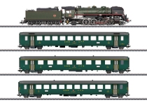 Märklin 26141 - H0 - 4-tlg. Zugset Dampflok 141.R, SNCF, Ep. VI - AC-Sound